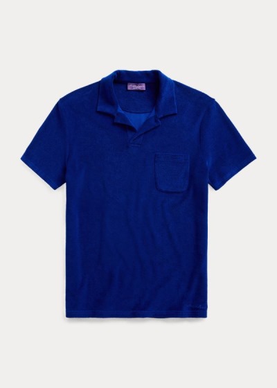 Men's Ralph Lauren Custom Slim Fit Terry Polos | 829147UZX